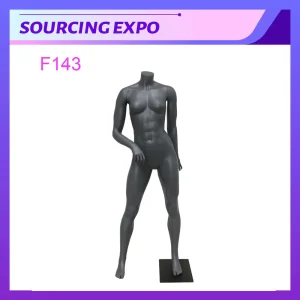 Custom Lady Fiberglass Clothes Display Headless Mannequin