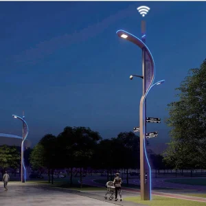 Smart Street Light Poles