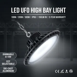 Dimmable IP65 LED UFO High Bay Light