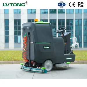 Commercial Industrial Automatic Floor Scrubber Machine for Large Area Cleaning High Efficiency Performance