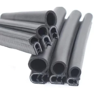 Automotive Rubber Seal Weatherstrip for Vehicle Door Sound Insulation Noise Reduction Waterproof Dustproof Windproof Weathertight Sealing Strip