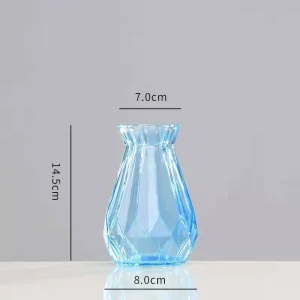 Multicolor Glass Vase