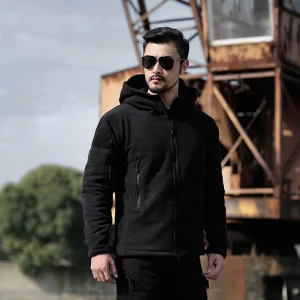 Customized Tactical Double-Sided Thick Warm Wool Jacket Men's and Women's Winter Sweaters