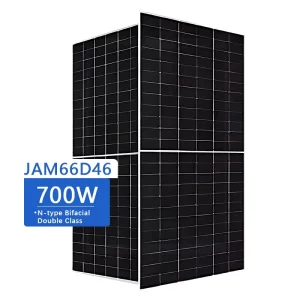 Ja 630W 700W 720W Half Cell Wholesale Poly PV Fold Flexible Black Monocrystalline Polycrystalline Photovoltaic Module Mono Solar Energy Sun Power Panel