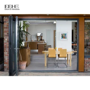 Balcony Glass Sliding Folding Glass Door