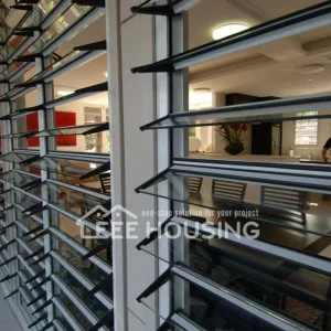 Exterior Shutter Windows Aluminium Glass Jalousie