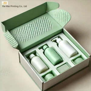 Custom High-Quality Cosmetic Magnetic Boxes and Luxury Men's Skincare Paper Gift Box Packaging Solutions