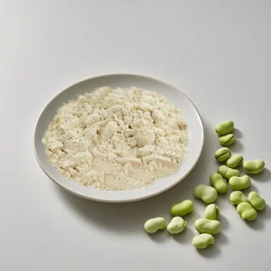 Organic Fava Bean Flour Protein 90% High and Stable Foaming Ability Vegan Protein High WRC&amp;OAC Broad Bean Protein Powder
