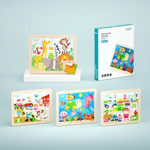 4-in-1 Wood Puzzles