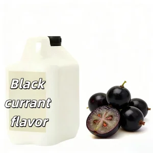 Food Grade Blackcurrant Flavor Essence High Concentration Liquid Fruit Flavoring For Beverage Candy Baking