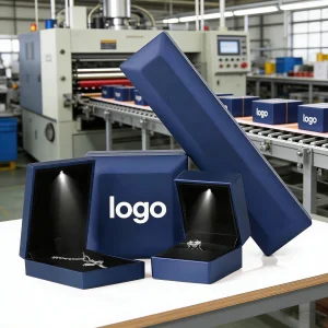 Factory Light Jewelry Box Wholesale Custom Logo