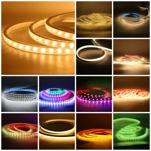 Wholesale Outdoor Decoration-Light Waterproof RGB Flexible LED Strip Light for Christmas Decoration Lighting