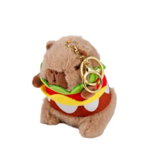 Capybara Plush Keychain