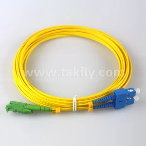 FTTH Sc/Upc-E2000/APC LSZH Single Mode Multi Mode Duplex Fiber Optic Patchcord Jumper Cable RoHS Compliant