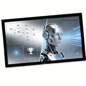 43 Inch Infrared Industrial Grade LCD Capacitive Pcap Touchscreen Display