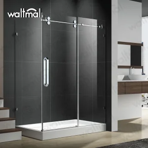 Shower Door with Panel