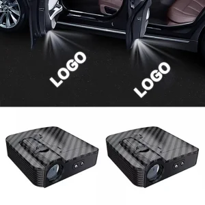 Universal Carbon Fiber Car Door Projector Lights