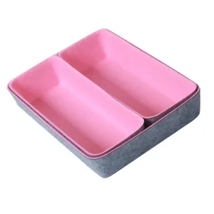 CE Certification Set of 3 Felt Bin Basket