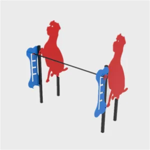 Dog Park Activities Agility Training Course Equipment Embedded Dog Hurdles