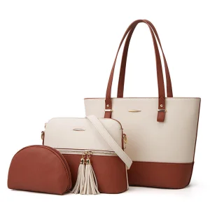 Large Capacity European Fashion Handbag Set