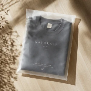 Biodegradable Glassine Paper Clothing Bags Custom Logo