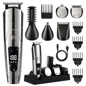 All-in-One Comfortable Safe Men's Body Hair Groomer System