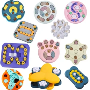 Dog Slow Puzzle Feeder Toys Interactive Dog Bowl Game Toy Dog Treat Puzzle Feeder