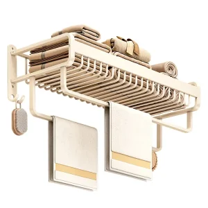China Bathroom shelf white towel rack Bath towel rack storage rack Manufacturer, Manufacturers
