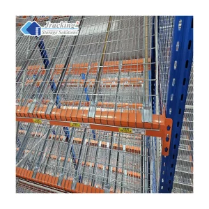 AU Warehouse Durable Steel Selective Pallet Rack 5 Layer Safety Storage Panels with Corrosion Protection Wire Mesh Deck