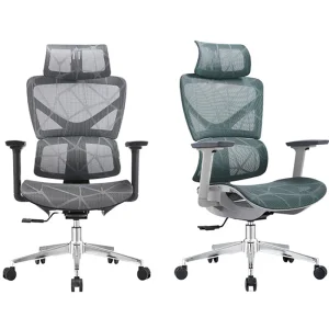 Aston Breathable Spacious Budget-Friendly Height Multi-Adjustable Swivel Desk Office Chair with Headrest