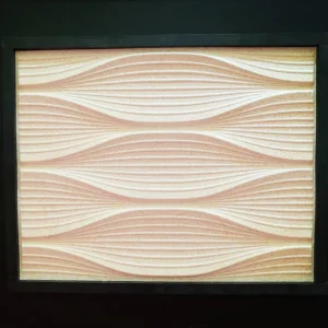 3D Fiber Wall Panels