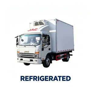 JAC 4X2 Diesel Refrigerated Box Truck 140HP Full Freezer Van for Temperature-Controlled Cold Chain Transport