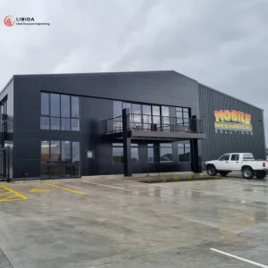 Prefabricated Metal Hangar Warehouse Workshop Hall Building Made in China