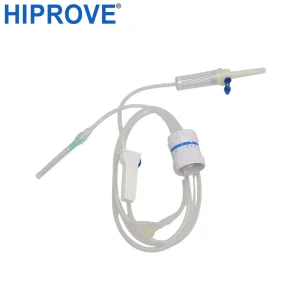 Suministro médico estéril desechable, juego de infusión de microajuste de precisión con CE e ISO
