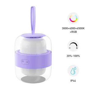 Rechargeable Flexible Modern Candles Table Lamp Bedroom RGB LED Light Desk Ambient Night Lamp Customizable Christmas Decor