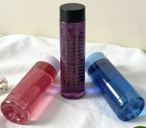 Reusable Plastic Drink Bottles - Dishwasher Safe, Ideal for Office &amp; Gym