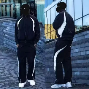 Custom Polyester Tracksuit Jogger Set