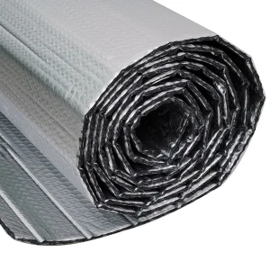 Cool Shield Poly Pet Aluminum Foil Bubble Thermal Insulation Silver Foil Bubble Heat / Sound Insulator for Radiator / Car / Roof / Wall Construction Material