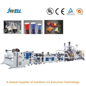 Jwell Plastic Screw Sheet Line for Seed Starting Trays/Seed Planting Trays