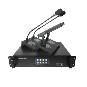Digital Professional Conference System with Discussion, Visual Tracking, Sign-in, Voting and Recording