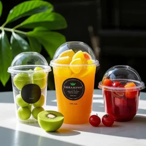 OEM PET Cups for fruit