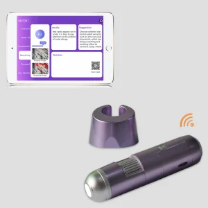 AI Intelligent Scalp Detection Machine For Hair Growth Stimulator WIFI Hair Analyzer With UV Light For Dandruff Analysis