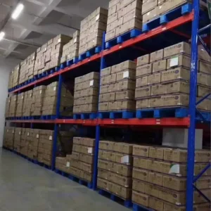 Sistema de estanterías de palets de acceso directo industrial de alta capacidad al por mayor con múltiples capas de vigas