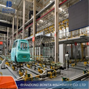 Advanced Athi Tunnel Construction Shell Shot Blasting Machine with Spraying Line