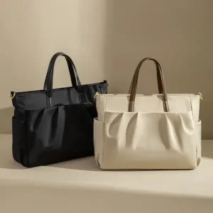 China Modern Slim Leather Laptop Briefcase with Crossbody Carrying System Large Capacity Manufacturer, Supplier