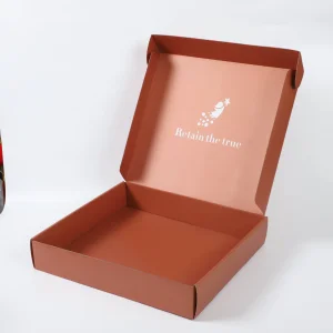 Durable Kraft Corrugated Paper Mailer Box