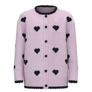 Wholesale Girls' Knitted Cardigan