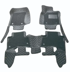 Premium Custom Logo 5D Leather Car Mats for Ultimate Comfort