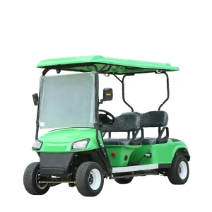 2025 Wholesale Customizable 4 Wheel Electric Mini Golf Cart Sightseeing Vehicle Electric Utility Golf Car