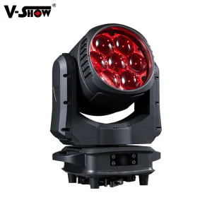 Vshow X760 Angle Outdoor 7*60W RGBW 4in1 LED Stage Light Wash Moving Head Light for Stage